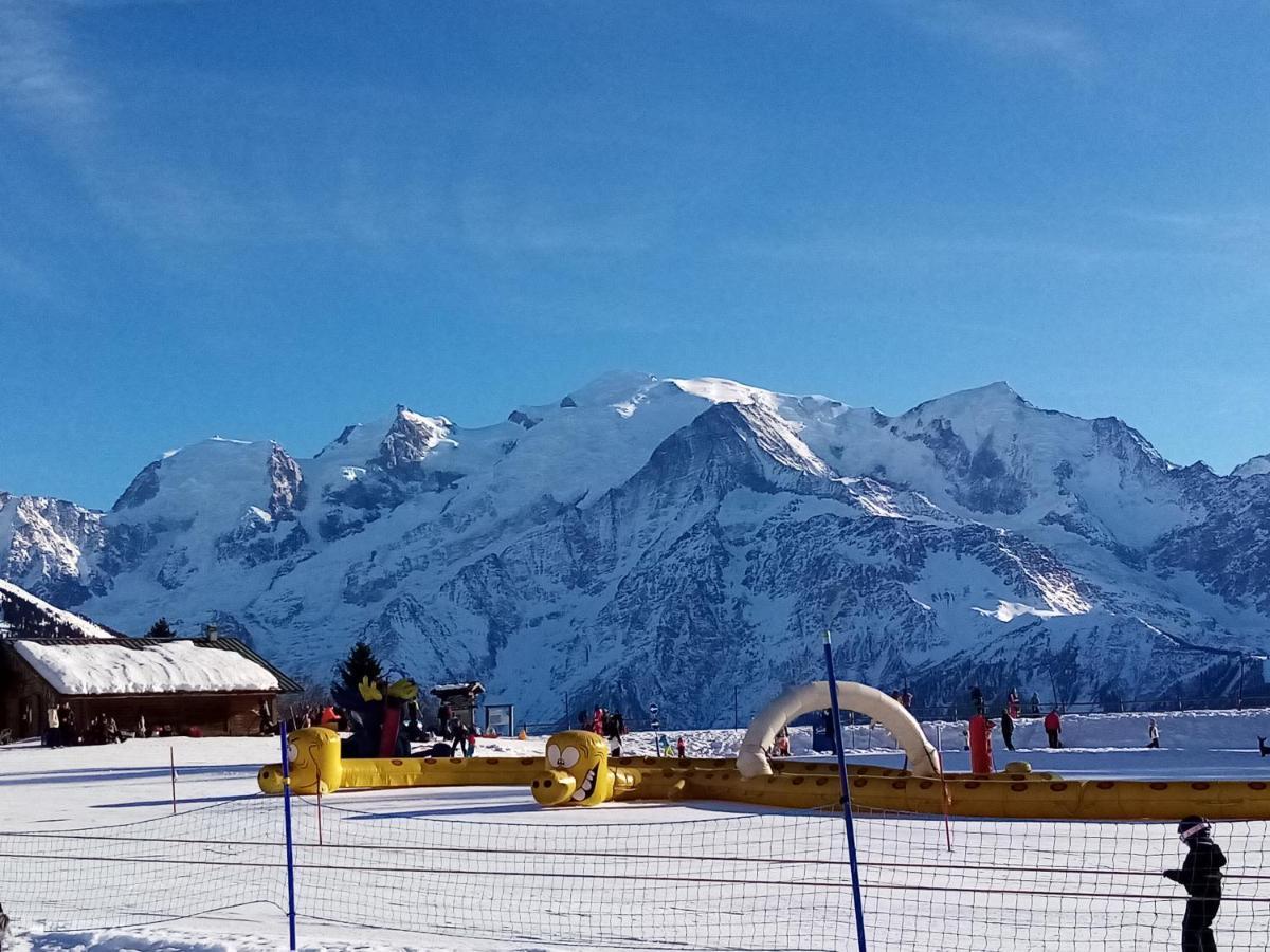 Mont Etape , F2, 42 M2, Calme, Vue Mt Blanc Apartment Passy  Luaran gambar